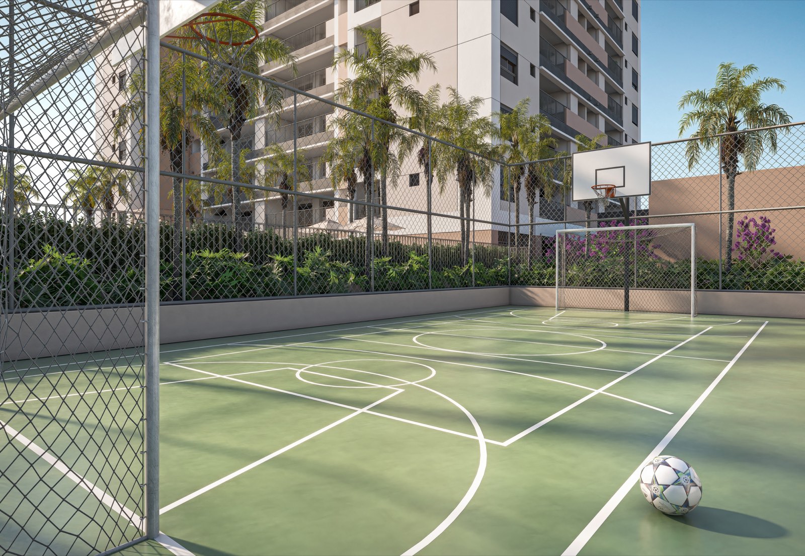 Quadra recreativa